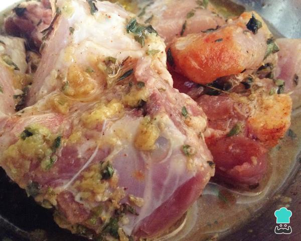 Recette de côtes levées marinées