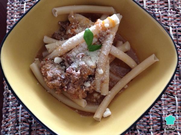 Recette de pâtes à la viande hachée