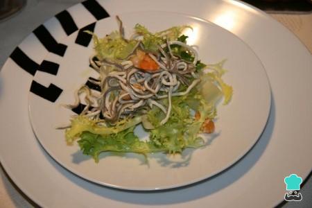 Recette de salade d'anguille tiède