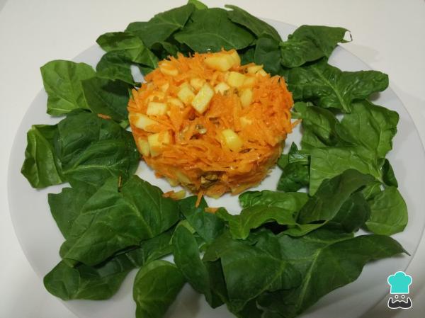Recette de salade de carottes et pommes