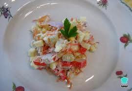 Recette de salade de surimi économique