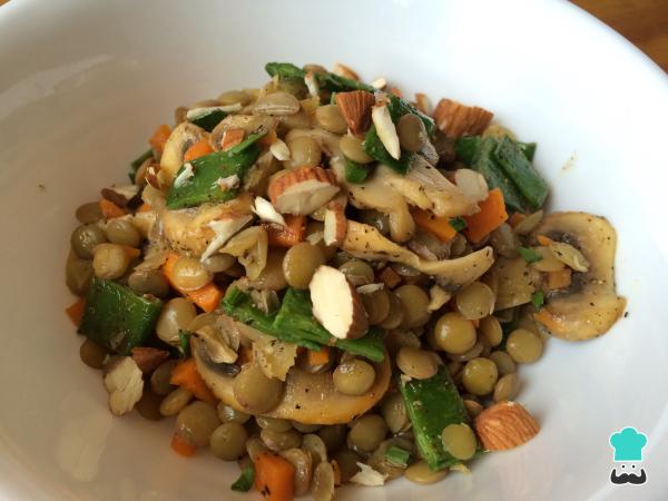 Recette de salade légère de lentilles