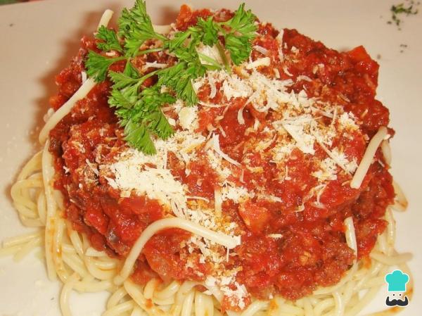 Recette de spaghetti bolognaise