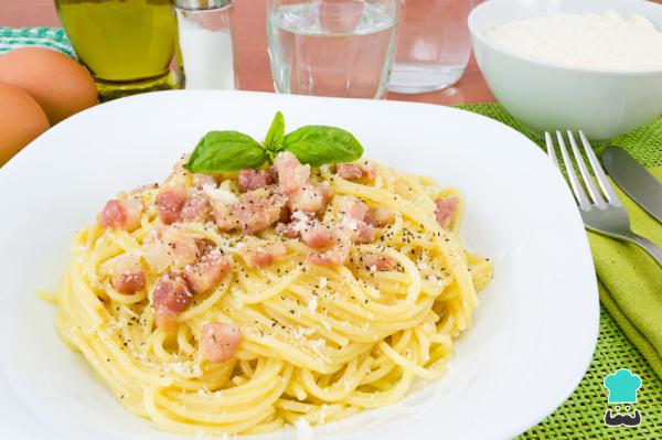Recette de spaghettis à la crème spéciale