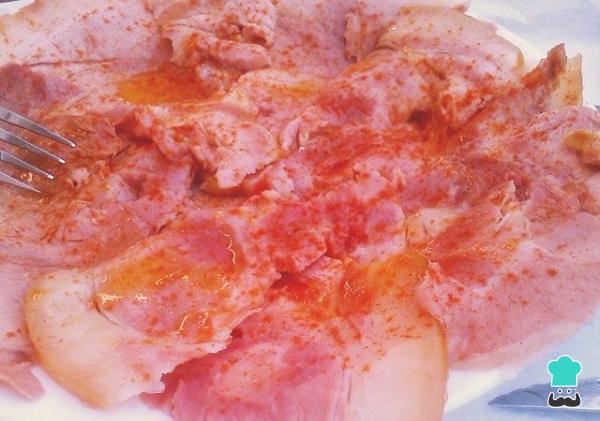 Recette galicienne de Lacon