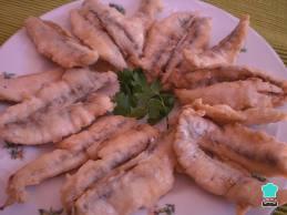 recette Anchois al tintero