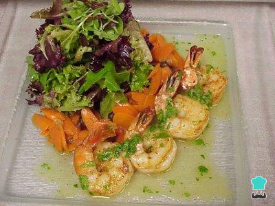 recette Salade de crevettes à la vinaigrette