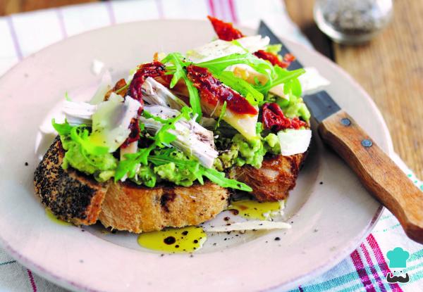 recette de toasts à l'avocat