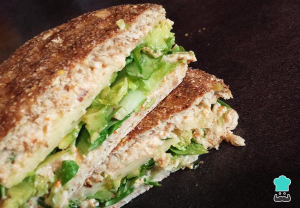 recette sandwich avocat et thon