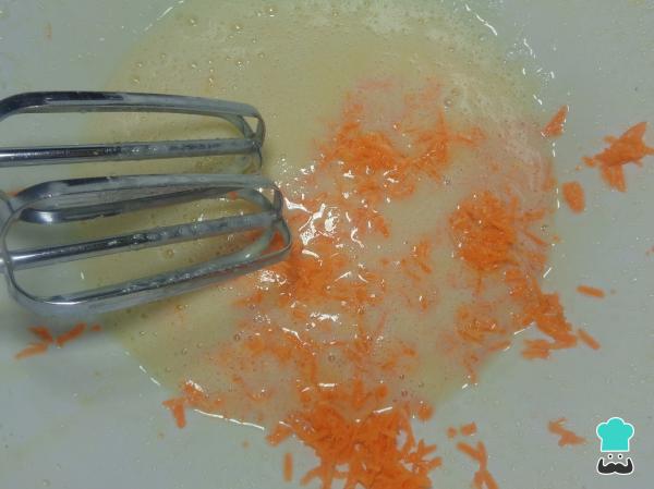 Recette de cupcakes aux carottes sans gluten - Étape 2