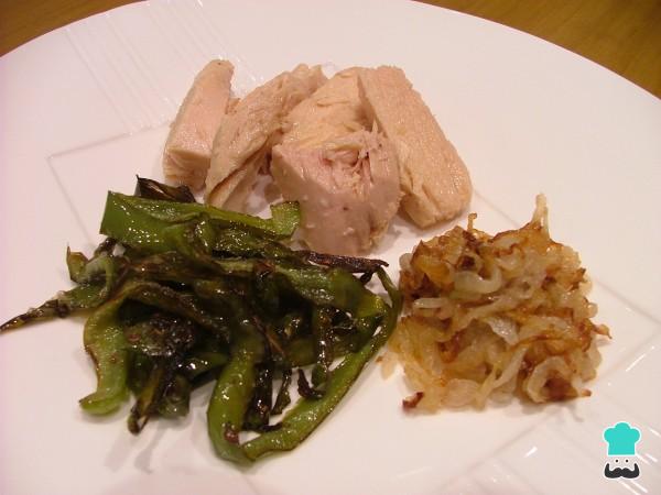 Recette Bonite cuite à l'oignon