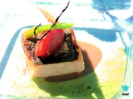 Recette Tartare de bar au beurre d'anchois et saumon fumé