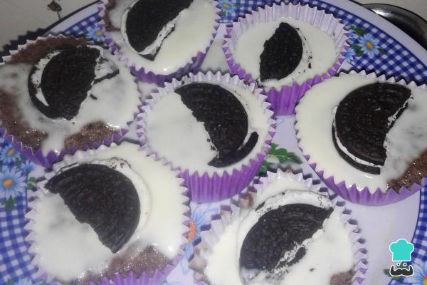 Recette de cupcakes Oreo au micro-ondes