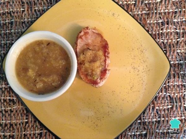 Recette de longe de porc à la sauce à l'ananas