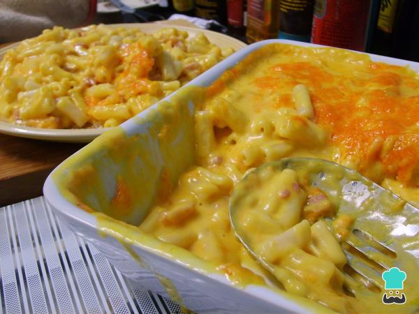 Recette de macaroni au fromage au four