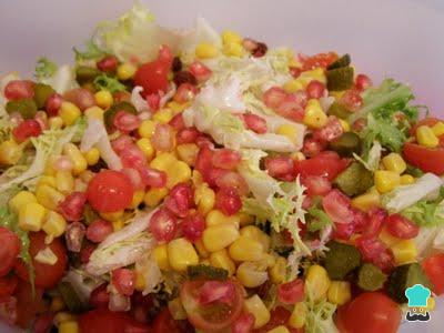 Recette de salade de Noël aux pommes