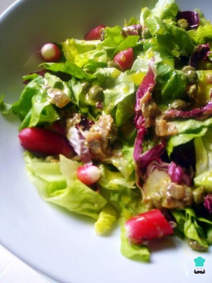 Recette de salade de laitue et de radis
