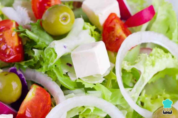 Recette de salade de laitue romaine