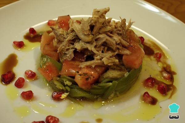 Recette de salade de perdrix marinée