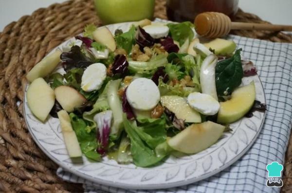 Recette de salade de pommes et de fromage