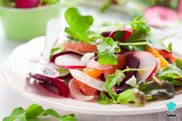 Recette de salade de réveillon de Noël
