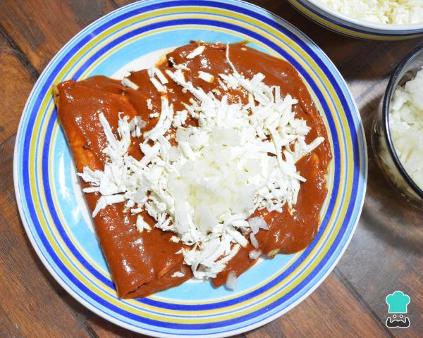 Recette d'enchiladas au coahuila