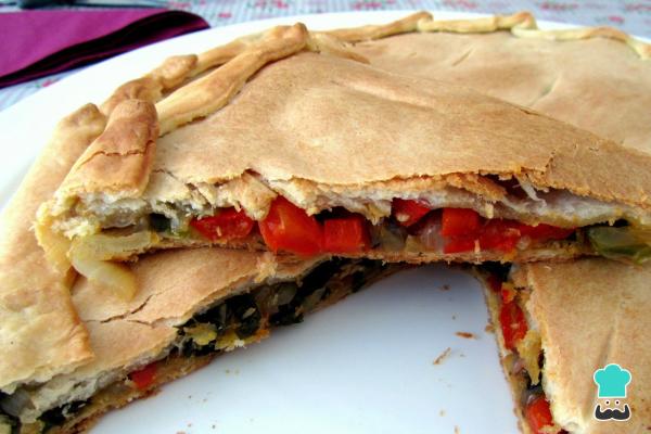 Recette végétalienne d'empanada galicienne