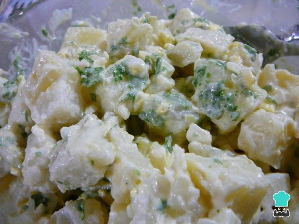 recette Salade de pommes de terre et oignons