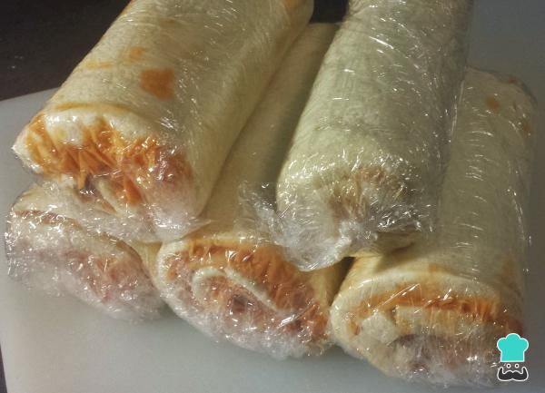 Recette de banderoles de pain - Étape 5