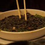 Recette de nouilles noires de Luis