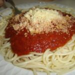 Recette de spaghettis à la sauce tomate