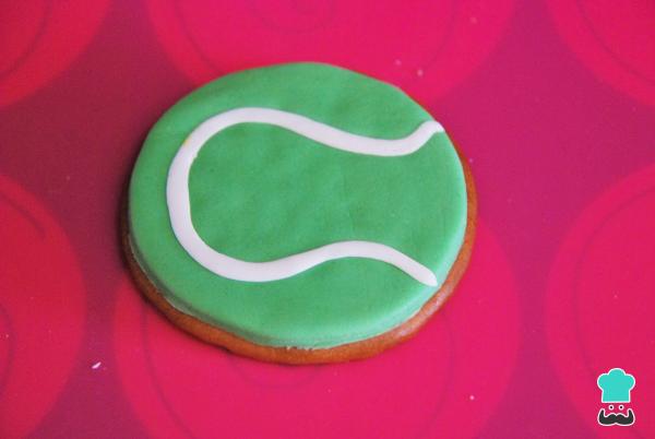 Recette de biscuits au tennis - Étape 4