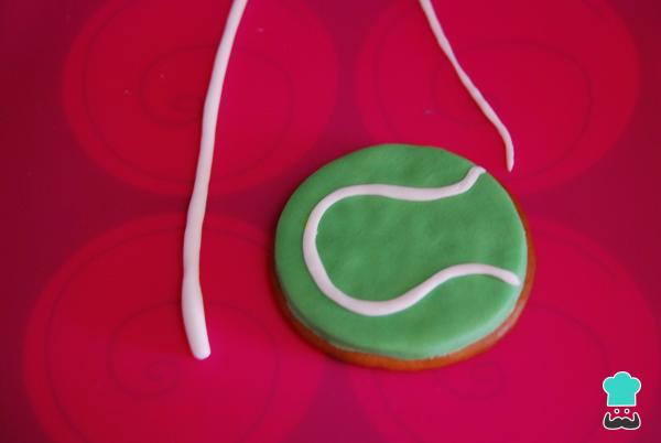 Recette de biscuits de tennis - Étape 2