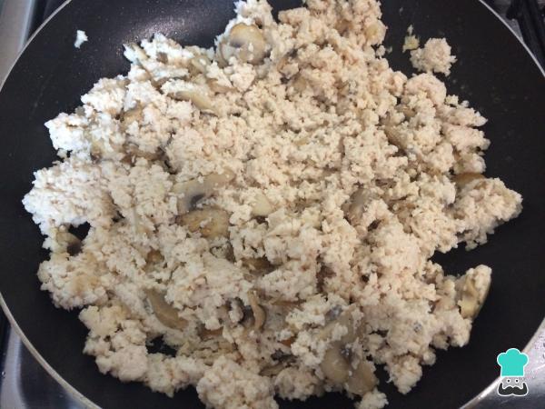 Recette de pâte feuilletée farcie au poulet - Étape 5