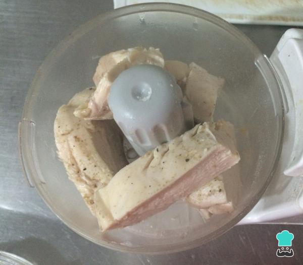 Recette de pâte feuilletée farcie au poulet - Étape 3