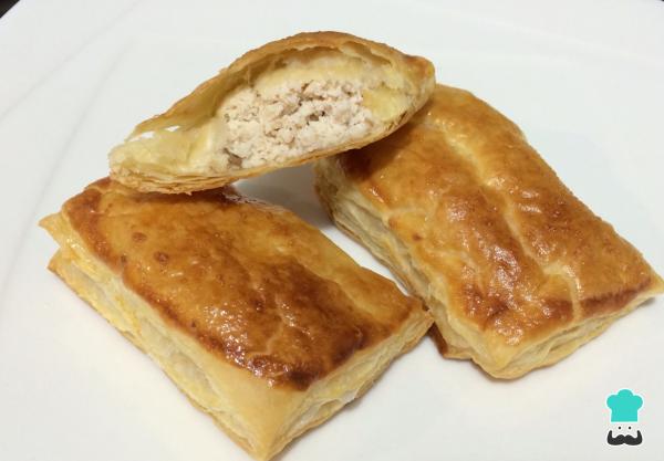 Recette de pâte feuilletée farcie au poulet - Étape 9