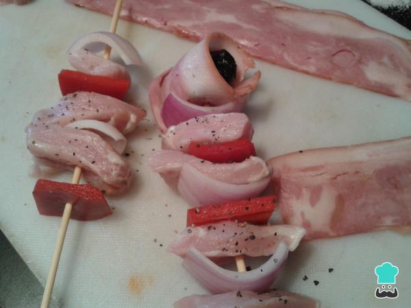 Recette de Brochettes Secreto Ibérico - Étape 6