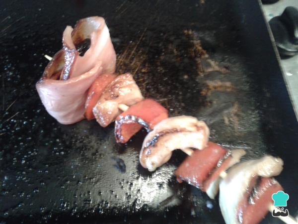 Recette de brochettes secrètes ibériques