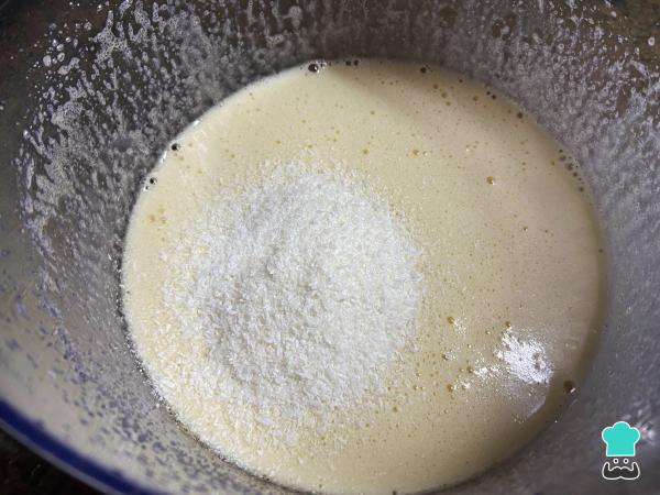 Recette de pudding à la noix de coco et au dulce de leche - Étape 2