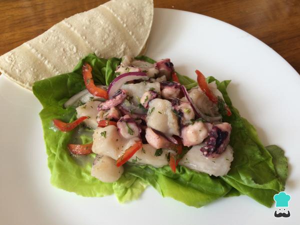 Recette Ceviche de poulpe et poisson - Étape 5