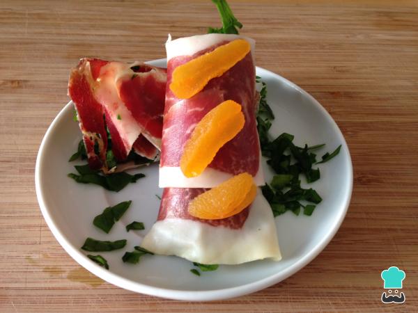 Recette de roulés au jambon et aux épinards - Étape 7