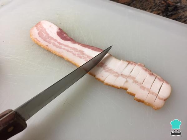 Recette de champignons farcis au bacon et au bleu - Étape 2