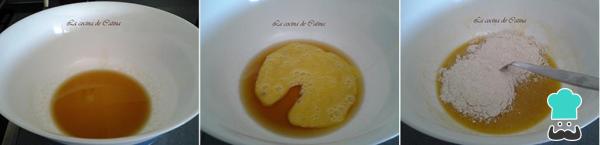 Recette de biscuits complets au miel - Étape 1