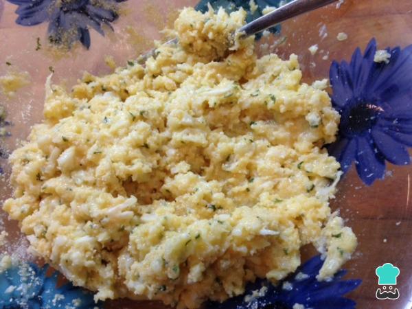 Recette Croquettes de chou-fleur au four - Étape 3