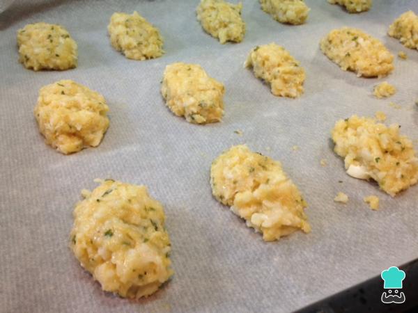 Recette Croquettes de chou-fleur au four - Étape 4