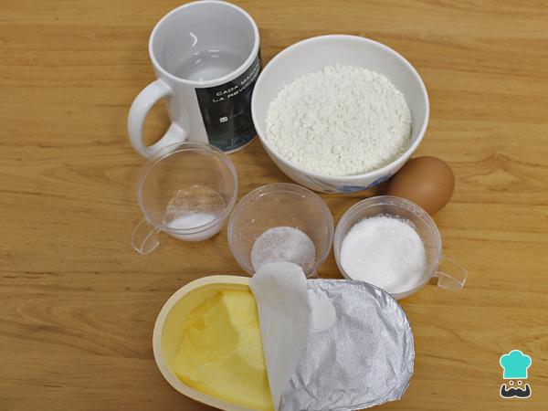 Recette de pain sans four et sans levure - Etape 1