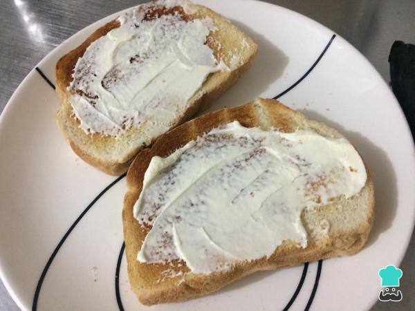Recette de sandwich végétarien aux aubergines - Étape 3