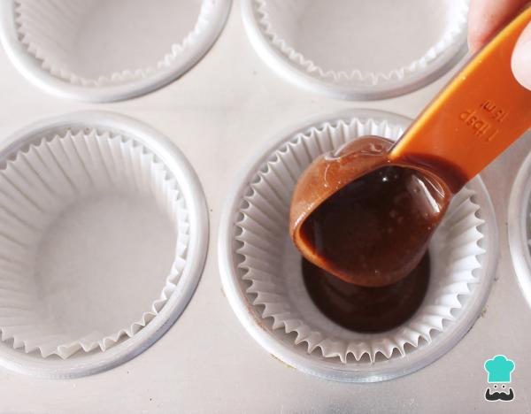 Cupcakes froids avec recette de crème glacée - Étape 5