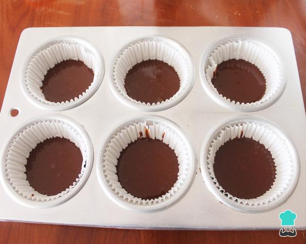 Cupcakes froids avec recette de crème glacée - Étape 6