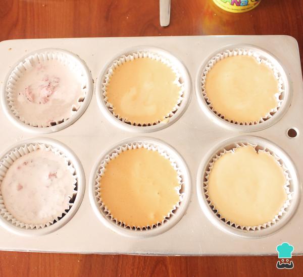 Cupcakes froids avec recette de crème glacée - Étape 10